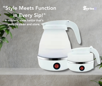 Foldable electric kettle